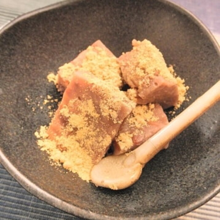 簡単 絶品 豆乳あんこの葛餅 レシピ 作り方 By Muddy713 楽天レシピ